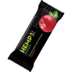 Baton cu seminte de canepa si merisoare bio 48g Canah