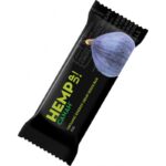 Baton cu seminte de canepa si smochine bio 48g Canah