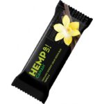 Baton cu seminte de canepa si vanilie bio 48g Canah