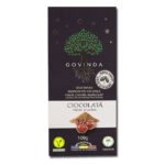 Ciocolata artizanala vegana cu visine si polen 100g Govinda