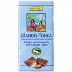 Ciocolata cu crema de migdale si tonka bio 100g RAPUNZEL