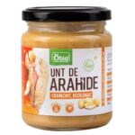 Unt de arahide crunchy BIO 250g Obio