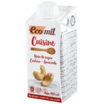 Crema vegetala pentru gatit din caju 200ml bio Ecomil