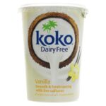 IAURT DIN LAPTE DE COCOS CU VANILIE 500g KOKO