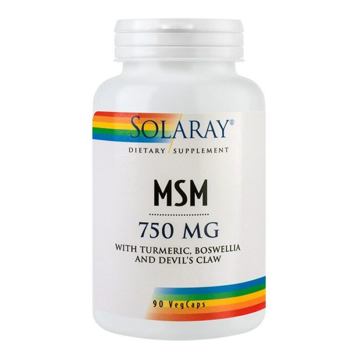 MSM 750mg 90capsule Secom - imagine 1