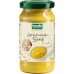 Mustar mediu fin bio 200ml Byodo