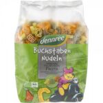 Paste litere colorate bio 500g Dennree