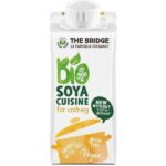 Crema vegetala din soia pentru gatit bio 200ml The Bridge