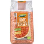 Linte rosie boabe bio 500g Dennree