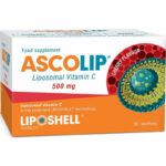 Vitamina C Lipozomală 500 mg aromă cireșe 30 plicuri ASCOLIP