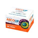 Vitamina C Lipozomală 1000 mg aromă coacăze 30 plicuri ASCOLIP
