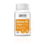 Betaine HCL & Pepsin 60capsule Zenyth