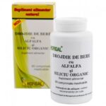 Drojdie de bere cu alfalfa si siliciu organic 60comprimate masticabile Hofigal