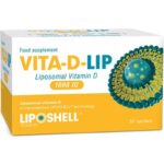Vitamina D lipozomala 1000 IU 30plicuri LipoShell